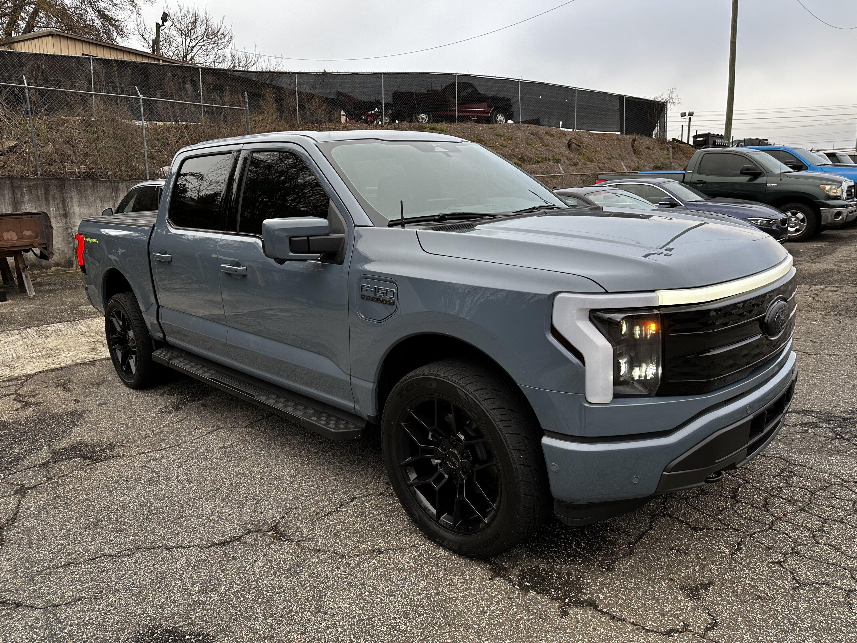 AZURE GRAY F-150 Lightning Photos & Club | Ford Lightning Forum For F ...