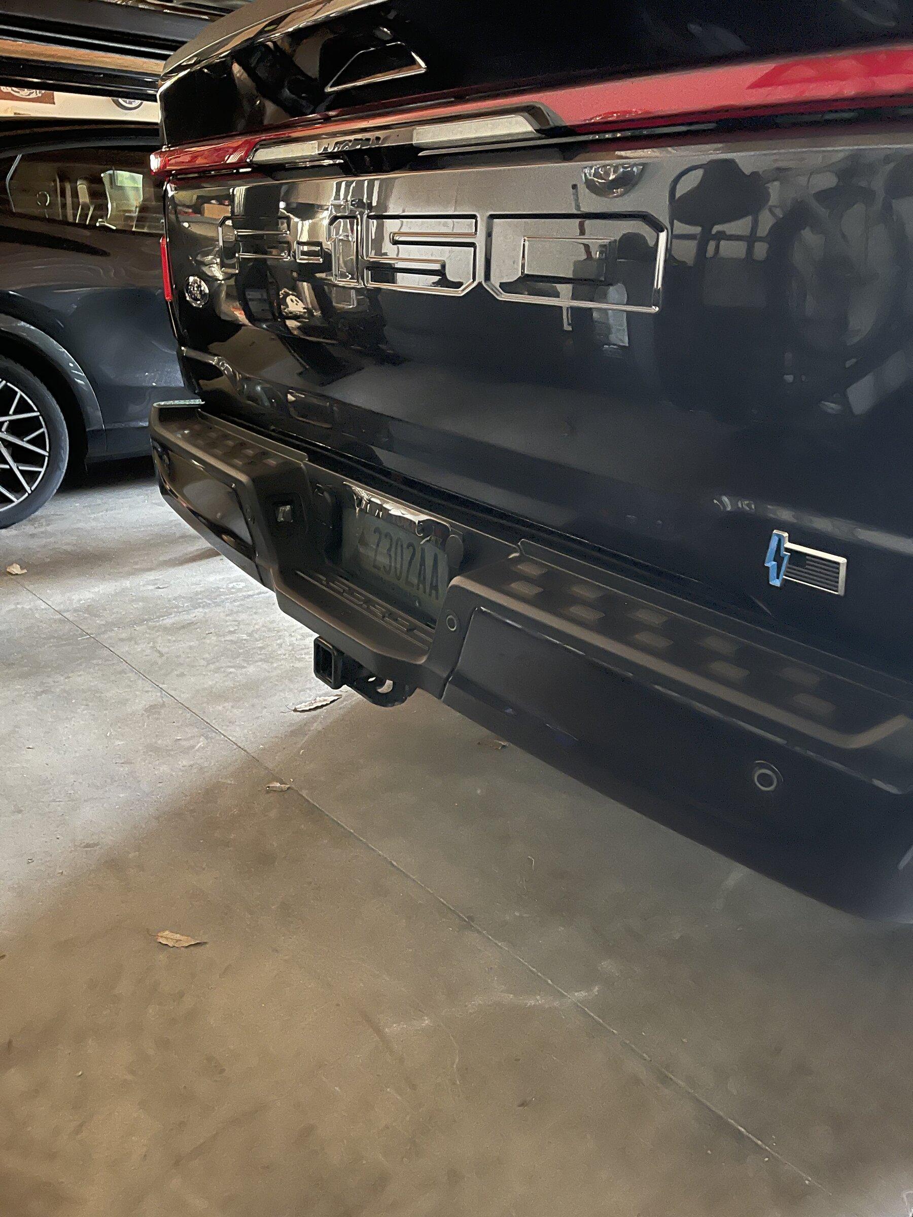 Ford F-150 Lightning Front license plate blocking active shutters ? Anyone concerned in states that require front plates? Holes in bumper OK? 08E4D76E-1217-45BF-B601-01FB27A3BD37