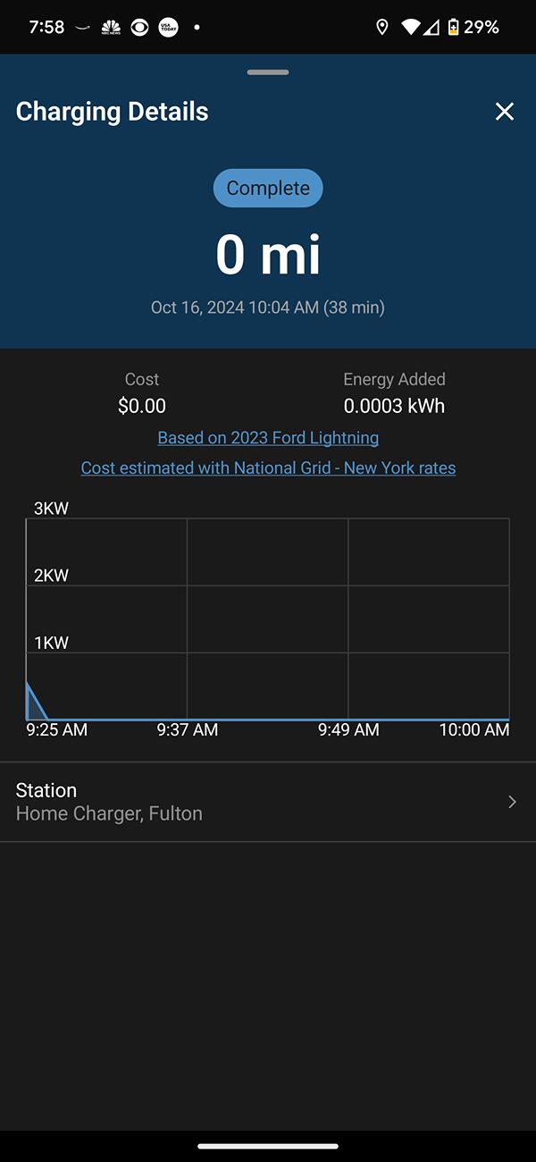 Ford F-150 Lightning Remote start results in charging to 100%? 1000002640