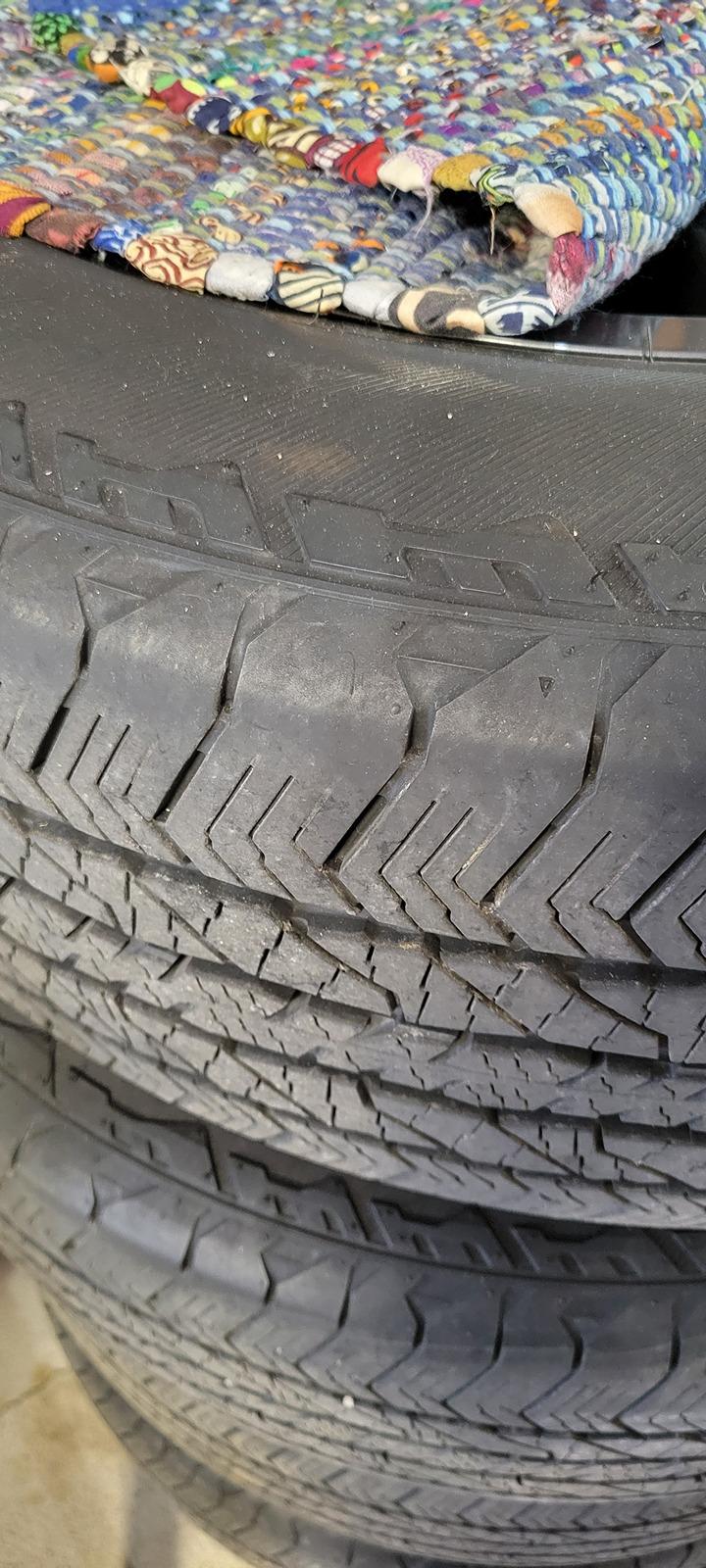 Ford F-150 Lightning Tire issue or alignment -- Anyone else seeing this kind of wear? 1000004498