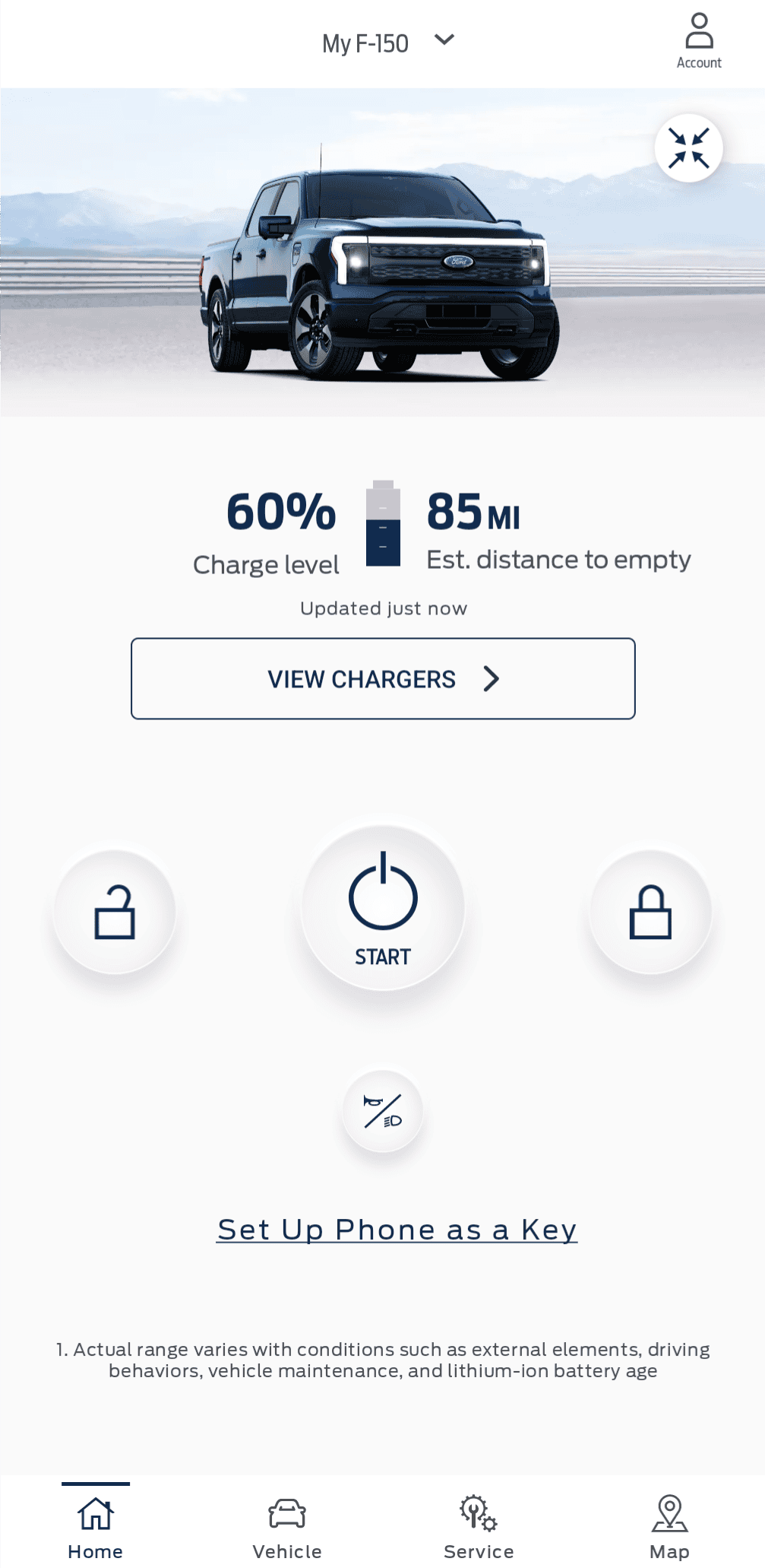 Ford F-150 Lightning Cold Weather affects on our battery - does FordPass app adjust for it? 1000005442