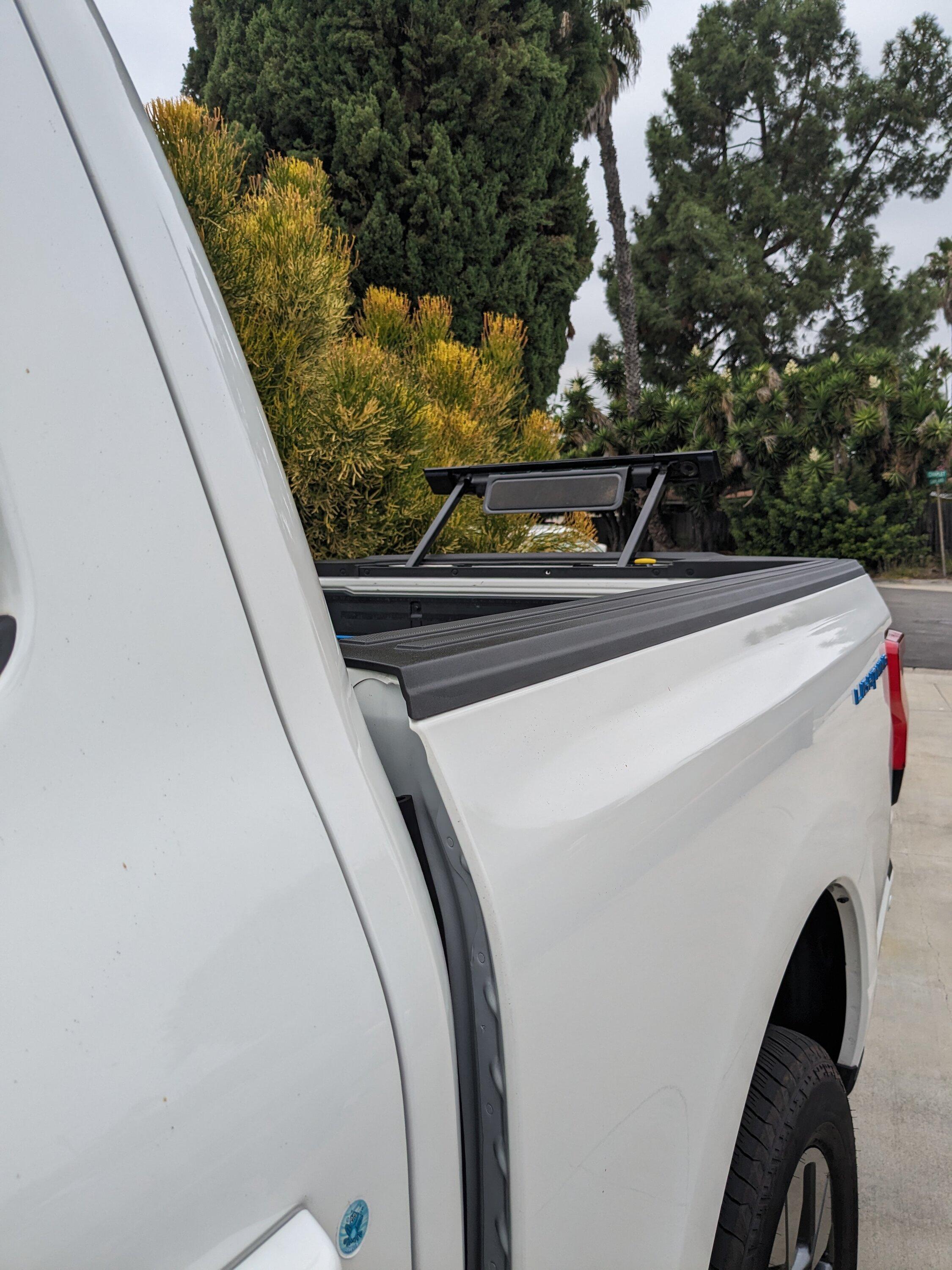 Ford F-150 Lightning Issue with rear spoiler🏎️ 1000016258