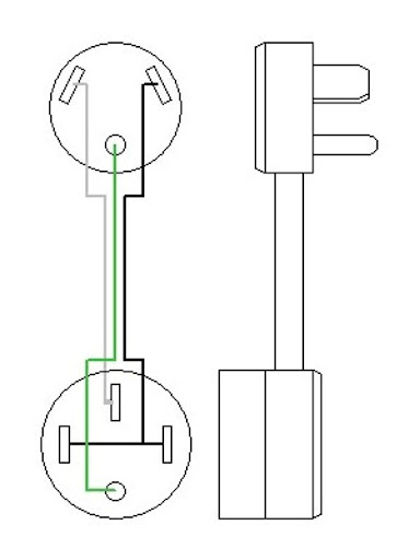 Ford F-150 Lightning Using the truck bed 240v outlet to power an RV 14-50 to tt-30