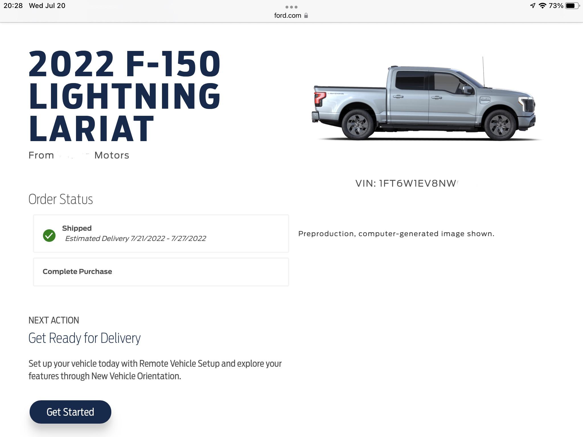 Ford F-150 Lightning ✅ 6/6 Lightning Build Week Group 14193044-C240-4EED-83FA-DDEDB44749C4