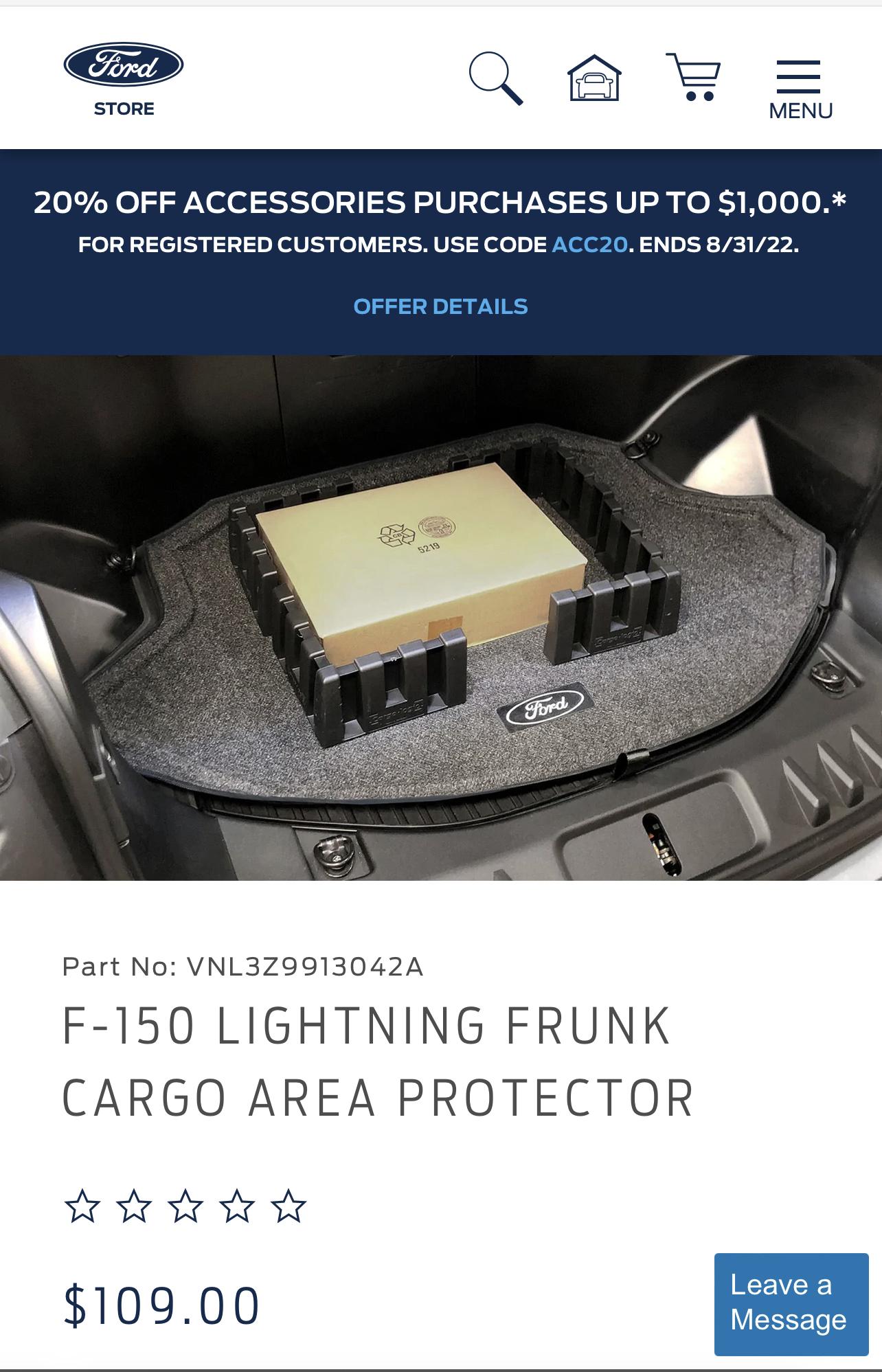 Ford F-150 Lightning “Hidden” Frunk Functionality (FYI) 1438B0E1-C74C-4A9A-BEFF-1888C39EF99E