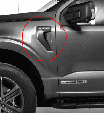 Ford F-150 Lightning Fender Badges - anyone changed theirs? 1614713050628