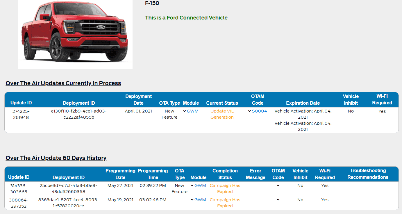 Ford F-150 Lightning OTA Update - anyone received one yet? 1623254863670