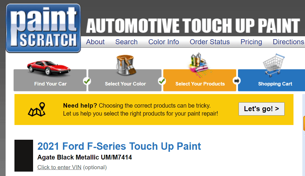 Ford F-150 Lightning Agate Black (UM) Scratch Pen Alternative? 1627091154316