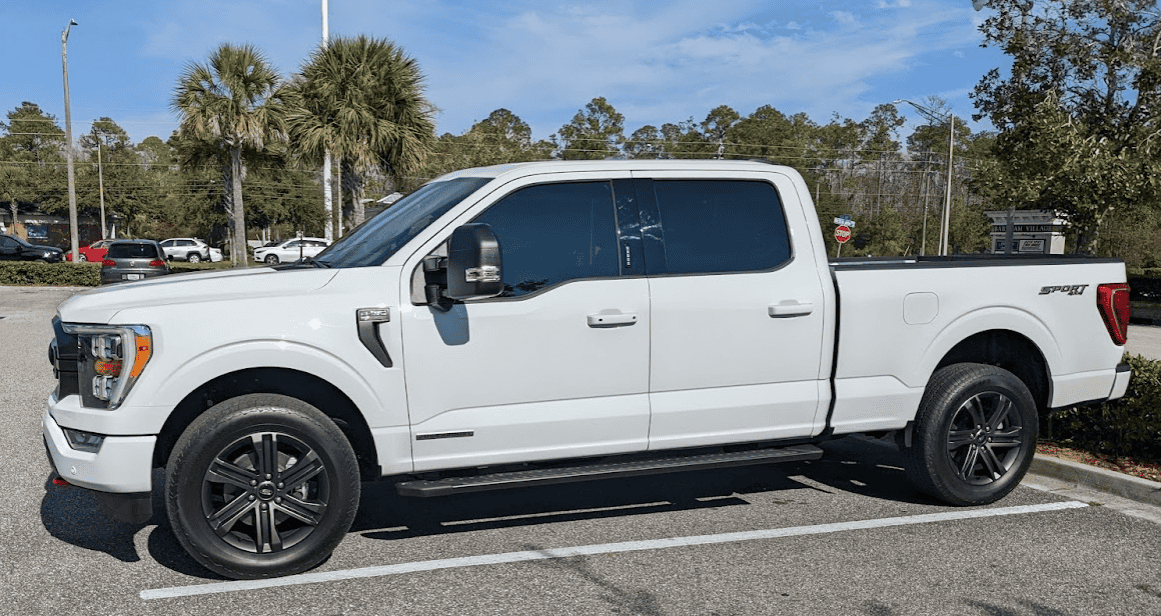 Ford F-150 Lightning Tint % to match factory rear tint? 1639257986312