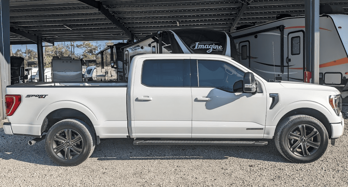 Ford F-150 Lightning Tint % to match factory rear tint? 1639258101321