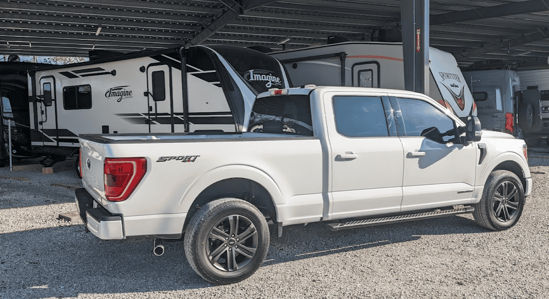 Ford F-150 Lightning Tint % to match factory rear tint? 1639258117363