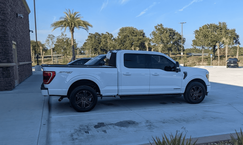 Ford F-150 Lightning Tint % to match factory rear tint? 1639258170359