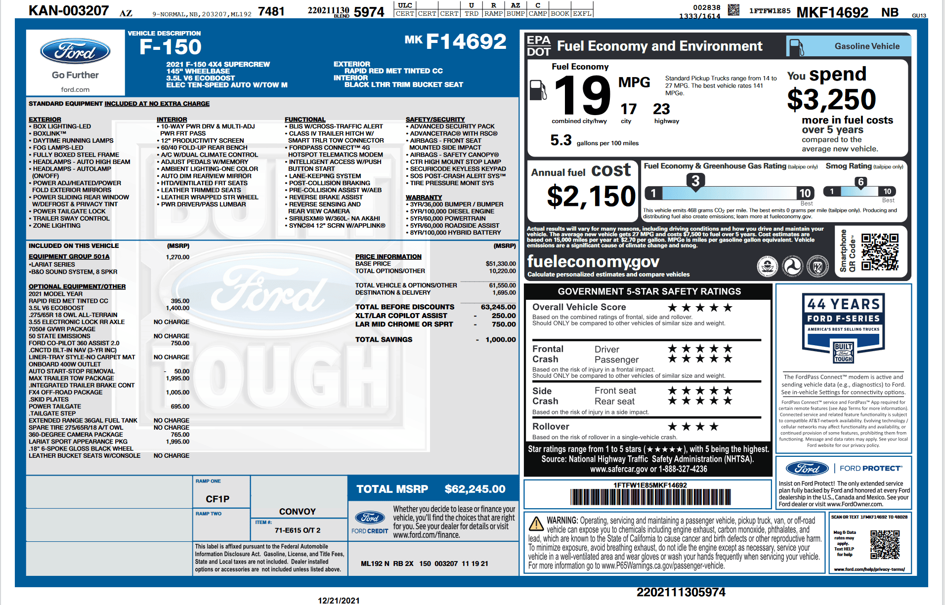 Ford F-150 Lightning Deciding Between Lightning XLT and Lariat for my Reservation Order 1640090592156