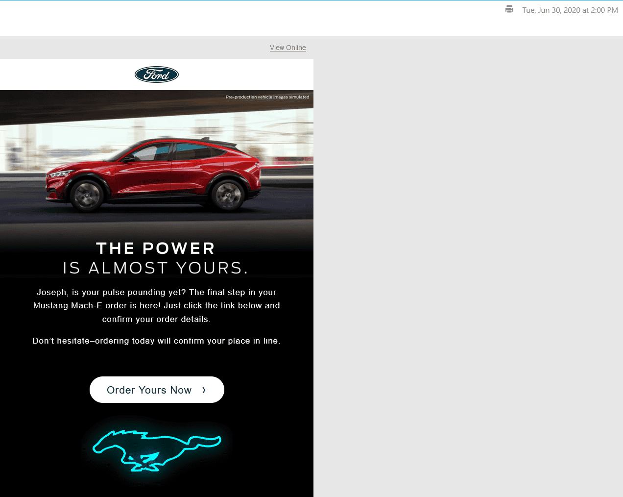 Ford F-150 Lightning Wave 1 Lightning invitation email thread [Update: Emails AFTER 5PM ET] 1641502482823