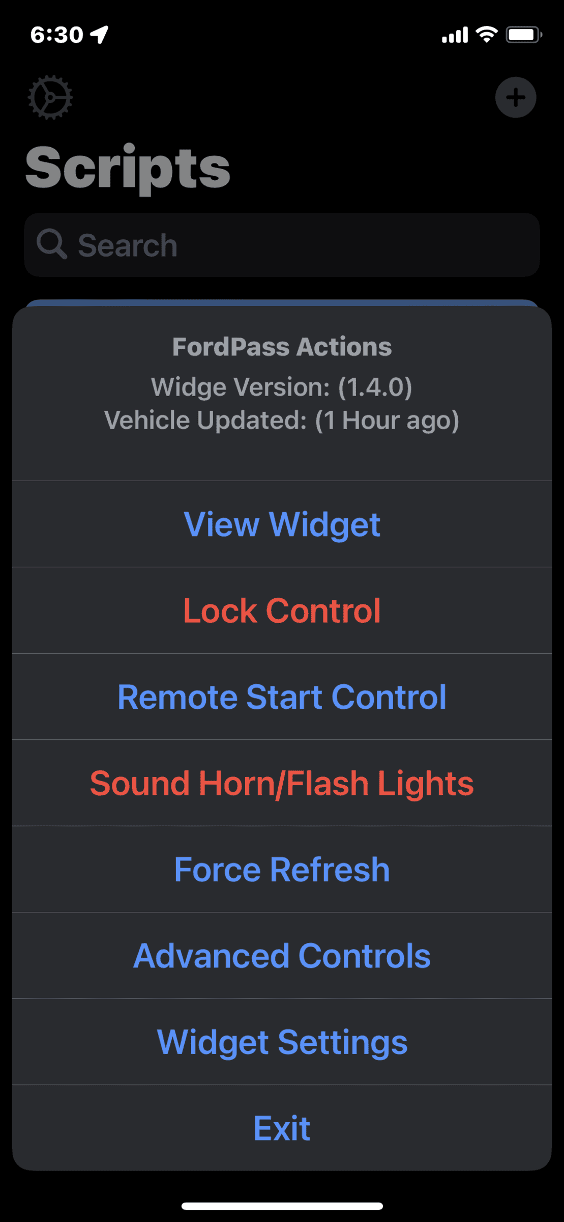 Ford F-150 Lightning FordPass - Scriptable Widget (iOS, iPad, MacOS) 1641868240606