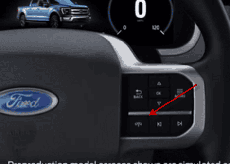 Ford F-150 Lightning Answering call using the Steering wheel button behaves differently then when using the screen "answer" button 1642027892080