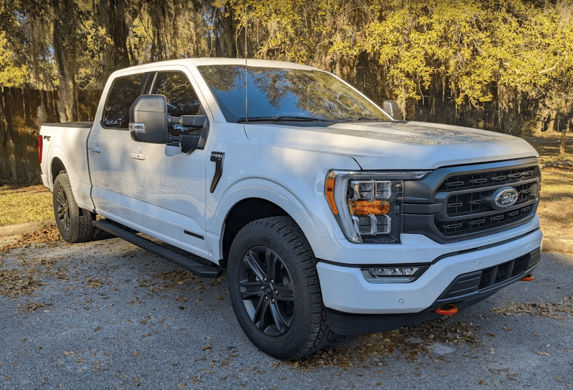 Ford F-150 Lightning Biggest Wheels & Tires Possible on Stock 2021 F150 (Without Level) 1644880355417