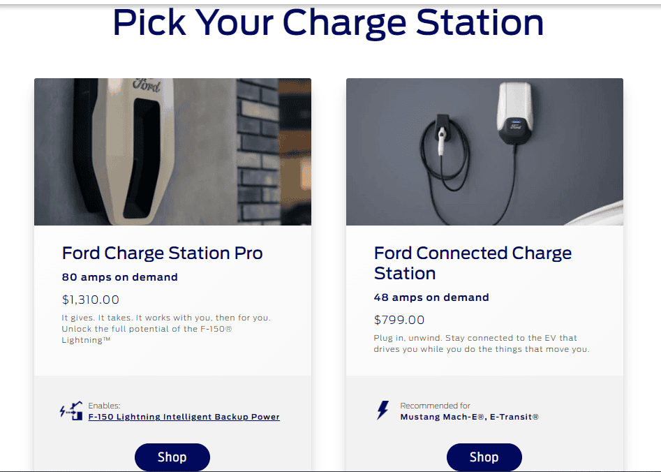 Ford F-150 Lightning Get ready to charge your F-150 Lightning™ -- email link from Ford 1646086450595