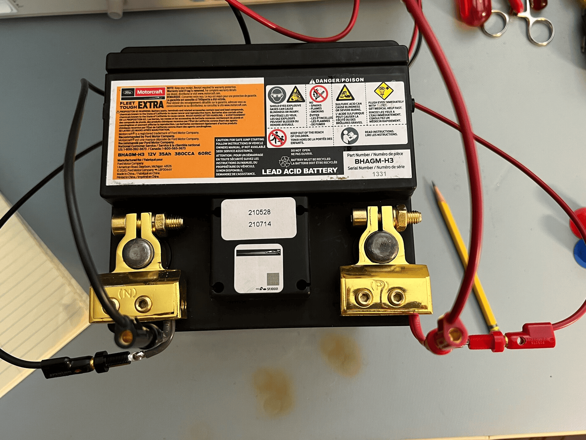 Ford F-150 Lightning F-150 Lightning Electrical System Overview – w/ 12v Battery, Power and Ground Points 1647886847574