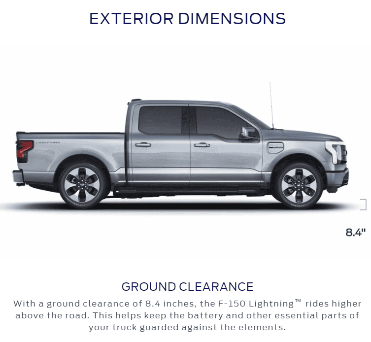 Ground Clearance Officially 8.4 Inches Ford Lightning Forum For F