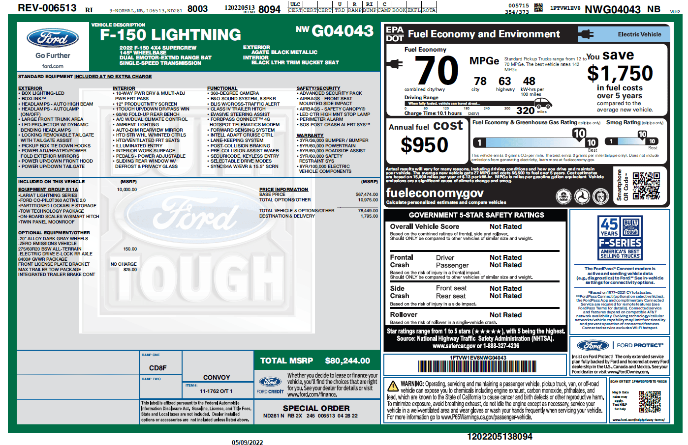 Ford F-150 Lightning ✅ 5/9 Lightning Build Week Group 1654114137697