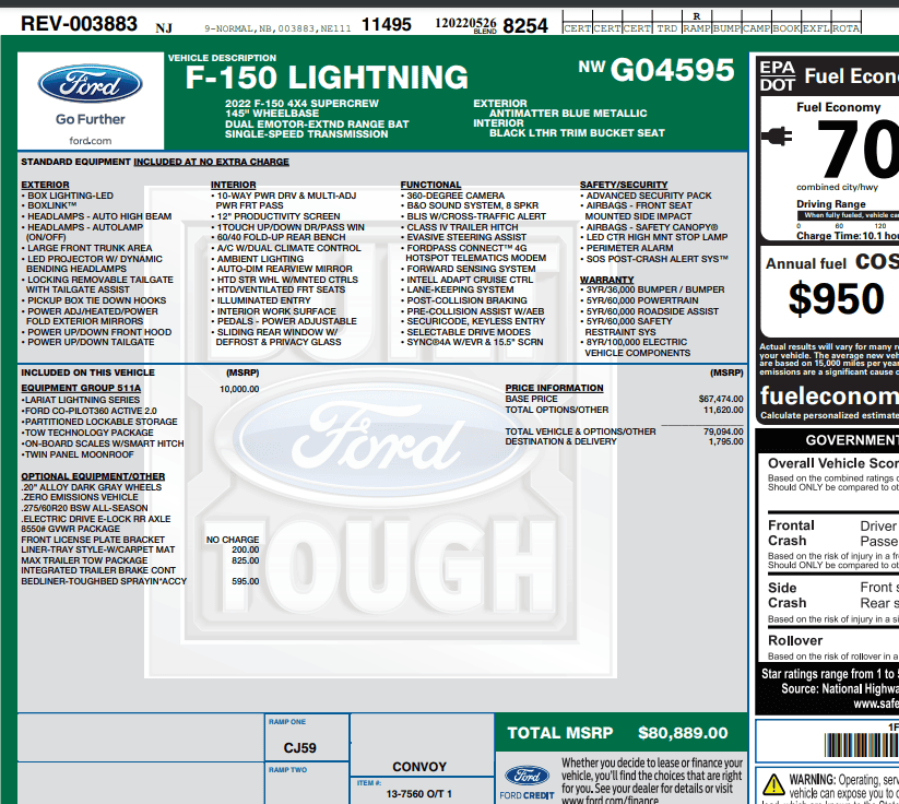 Ford F-150 Lightning ✅ 5/23 Lightning Build Week Group 1656449727159