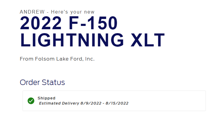 Ford F-150 Lightning ✅  6/13 Lightning Build Week Group 1659999139190