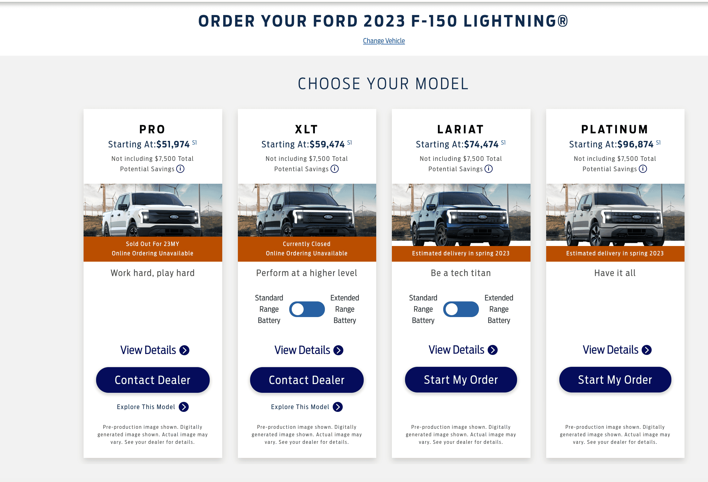 Ford F-150 Lightning It's Time to Call Your Dealer To Order 1666203960134