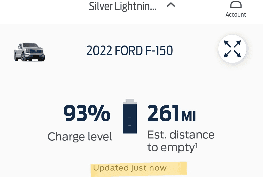 Ford F-150 Lightning 10% Charge Loss Overnight--portable 120V charging 1672073169681