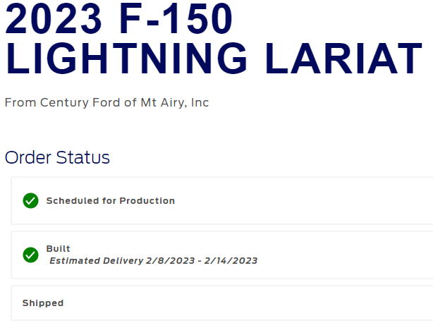 Ford F-150 Lightning ✅ 1/9/2023 Lightning Build Week Group (MY2023) 1674814157655