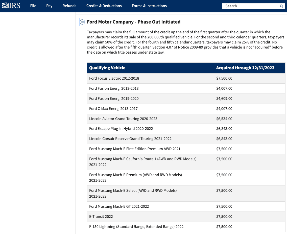 Ford's EV Tax form? Ford Lightning Forum For F150 Lightning EV