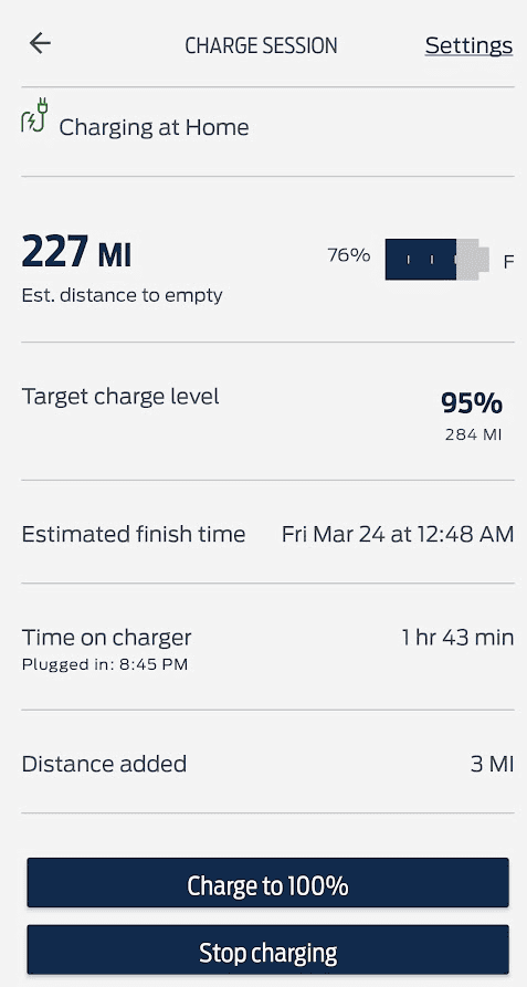 Ford F-150 Lightning FordPass App 4.25.0 released w/ Charge Rate Indicator! 1679625019134