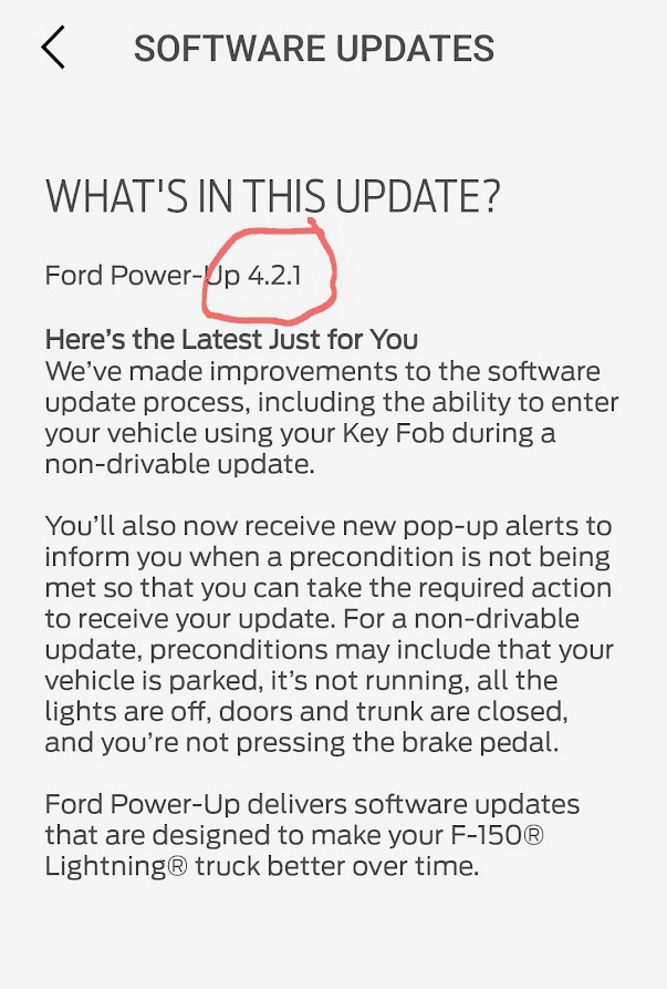 Ford F-150 Lightning Ford Power-Up 4.1.2 UI Update 1681125693730