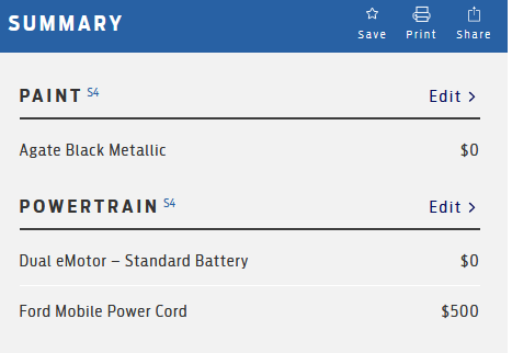 Ford F-150 Lightning 2023 Charger or no charger? 1682555040284