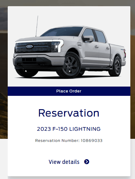 Ford F-150 Lightning Automatic refund of deposit when order not placed 1682777342692