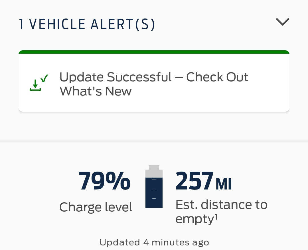 Ford F-150 Lightning Battery consumption since recent updates 1688651259953