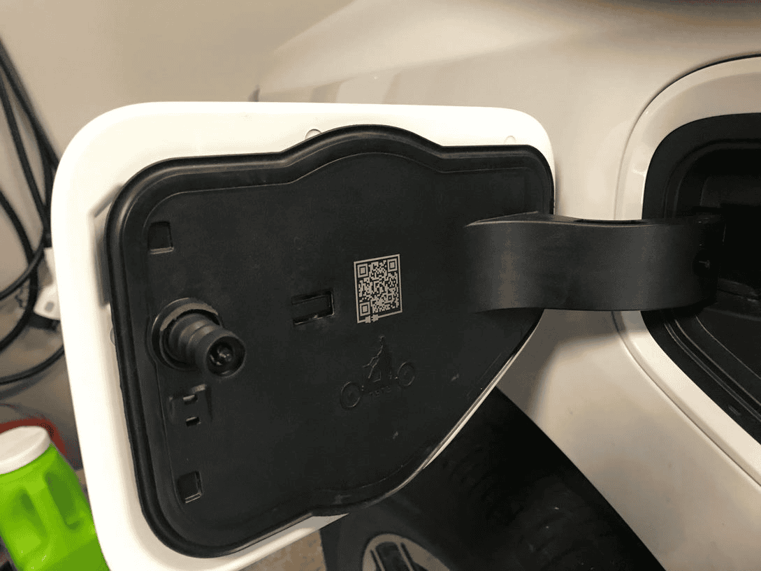 Ford F-150 Lightning Charging door trim not assembled correctly - how to remove? 1693172813341