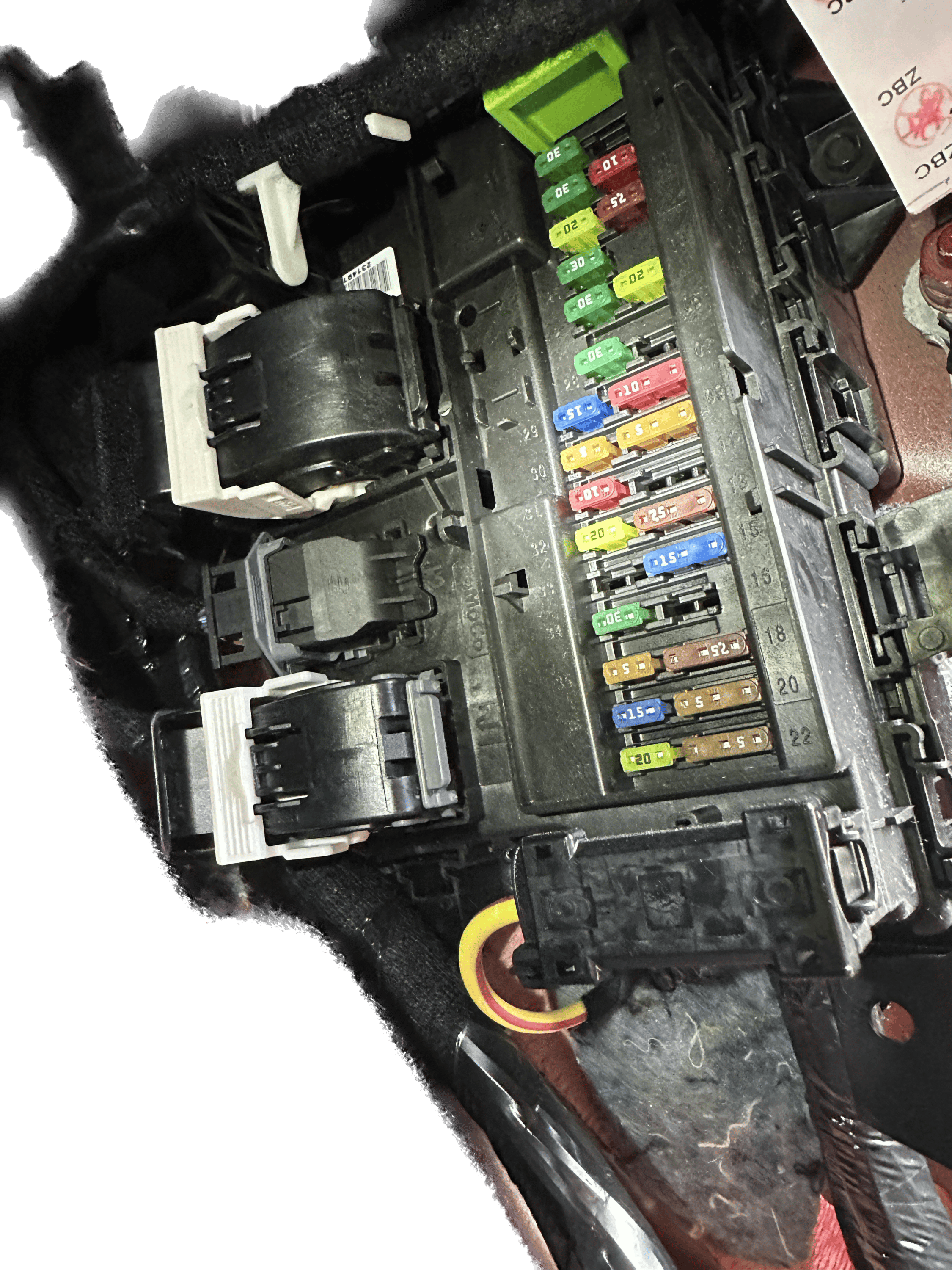 Ford F-150 Lightning Interior (Body Control Module ) Fuse Box - Are any Micro2 fuses constantly powered? 1693681032520