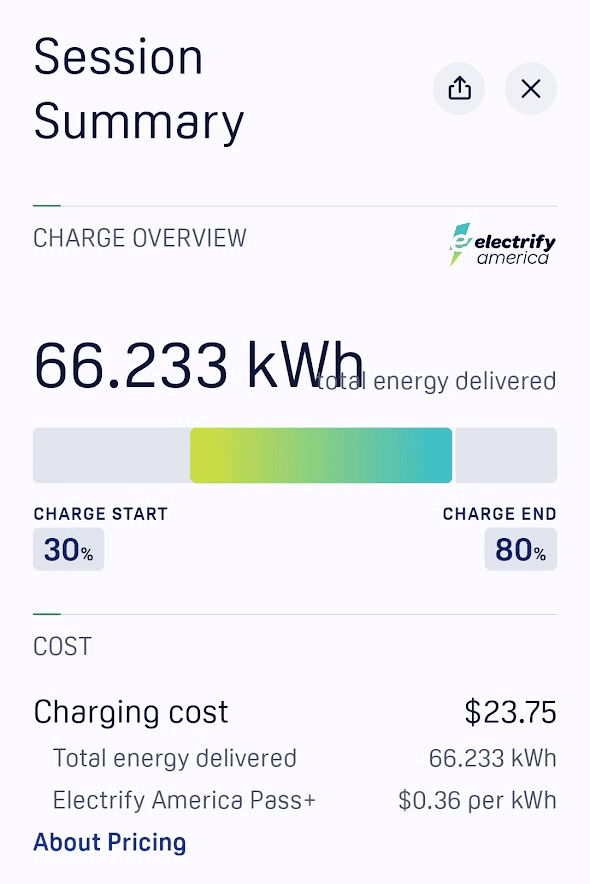 Ford F-150 Lightning WHY does EA charge cost VARY, even at the same location?? 1696171708434