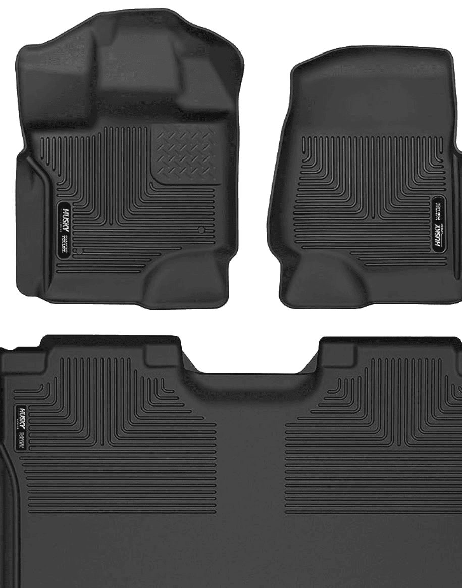 Ford F-150 Lightning MOVED TO INTERIOR PARTS - New never used Husky Liners - X-ACT Contour Floor Mats (For Lightning with fold flat storage in rear) 1696266342862