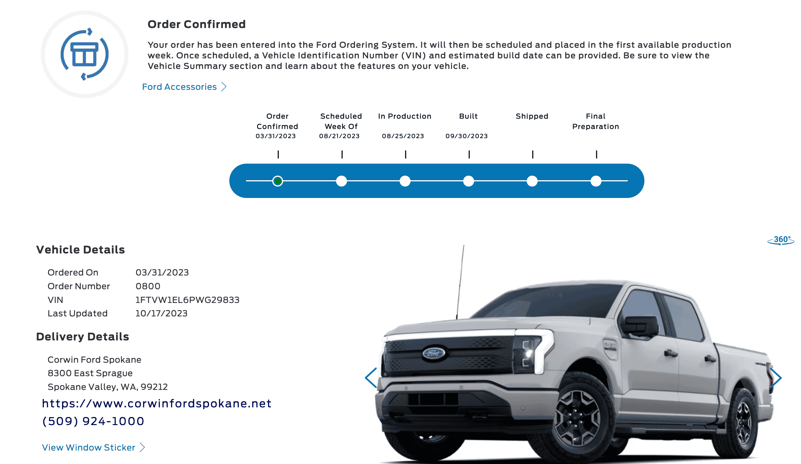 Ford F-150 Lightning ✅ 8/21/2023 Lightning Build Week Group (MY2023) 1697574797978