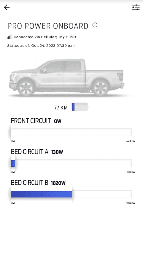 Ford F-150 Lightning Fordpass always connecting via cellular and not wifi 1698202587154