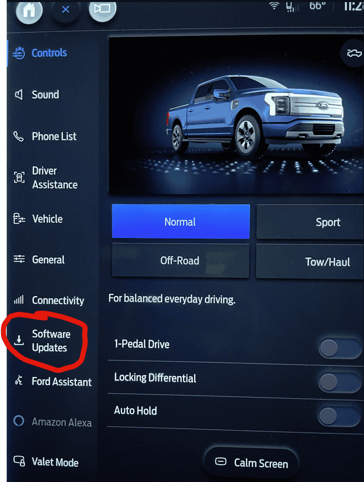 Ford F-150 Lightning Missing buttons on my SYNC screen? 1699029211151