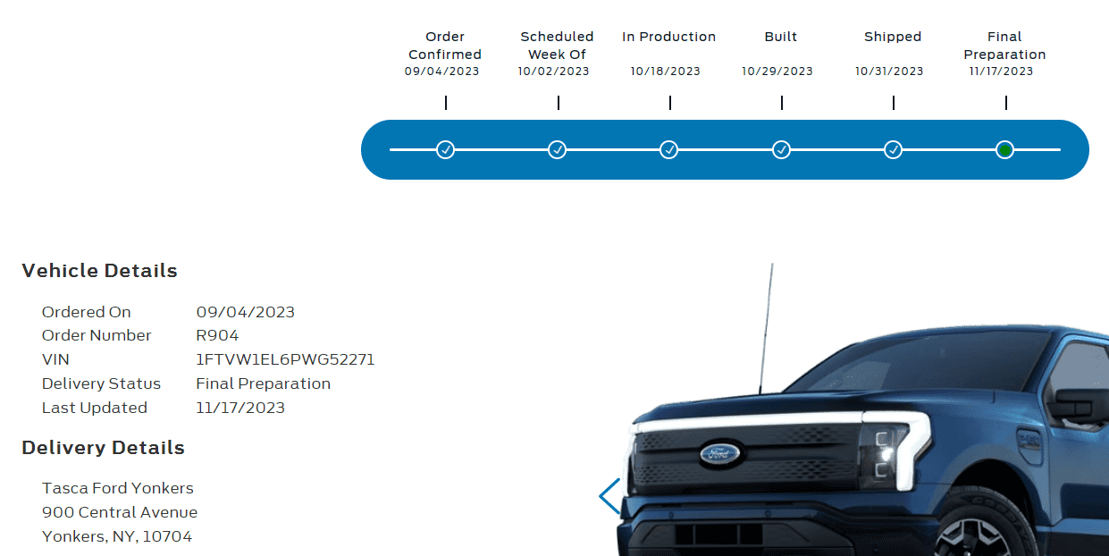 Ford F-150 Lightning ✅ 10/02/2023 Lightning Build Week Group (MY2023) 1700330958822