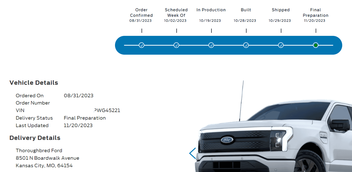 Ford F-150 Lightning ✅ 10/02/2023 Lightning Build Week Group (MY2023) 1700686309107