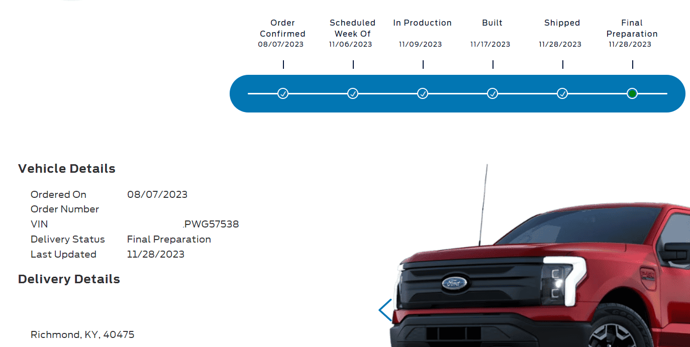 Ford F-150 Lightning ✅ 11/06/2023 Lightning Build Week Group (MY2023) 1701291476200