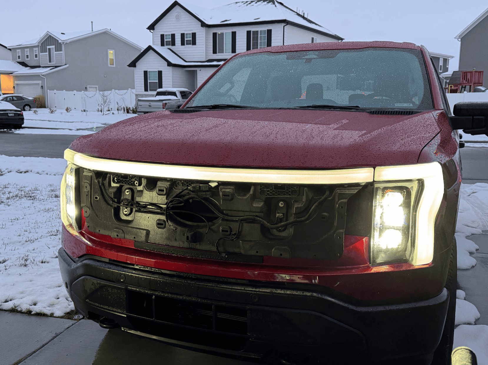 Ford F-150 Lightning How To: Front Light Bar on Lightning Pro 1704678057650