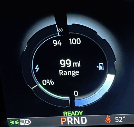 Ford F-150 Lightning Does this reduction in power seem legit? 1705347503786