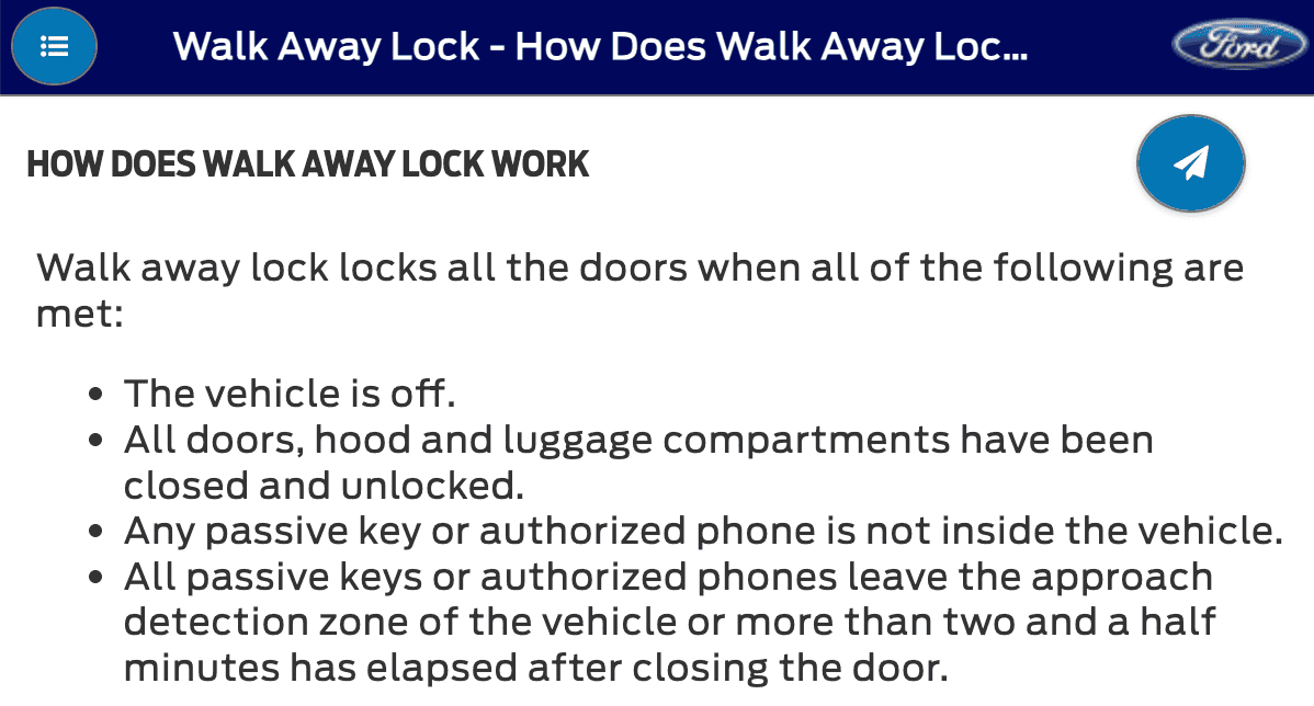 Ford F-150 Lightning New Features Coming? - per 2024 Lightning Owner's Manual (i.e. Walk Away Lock) 1706273244149