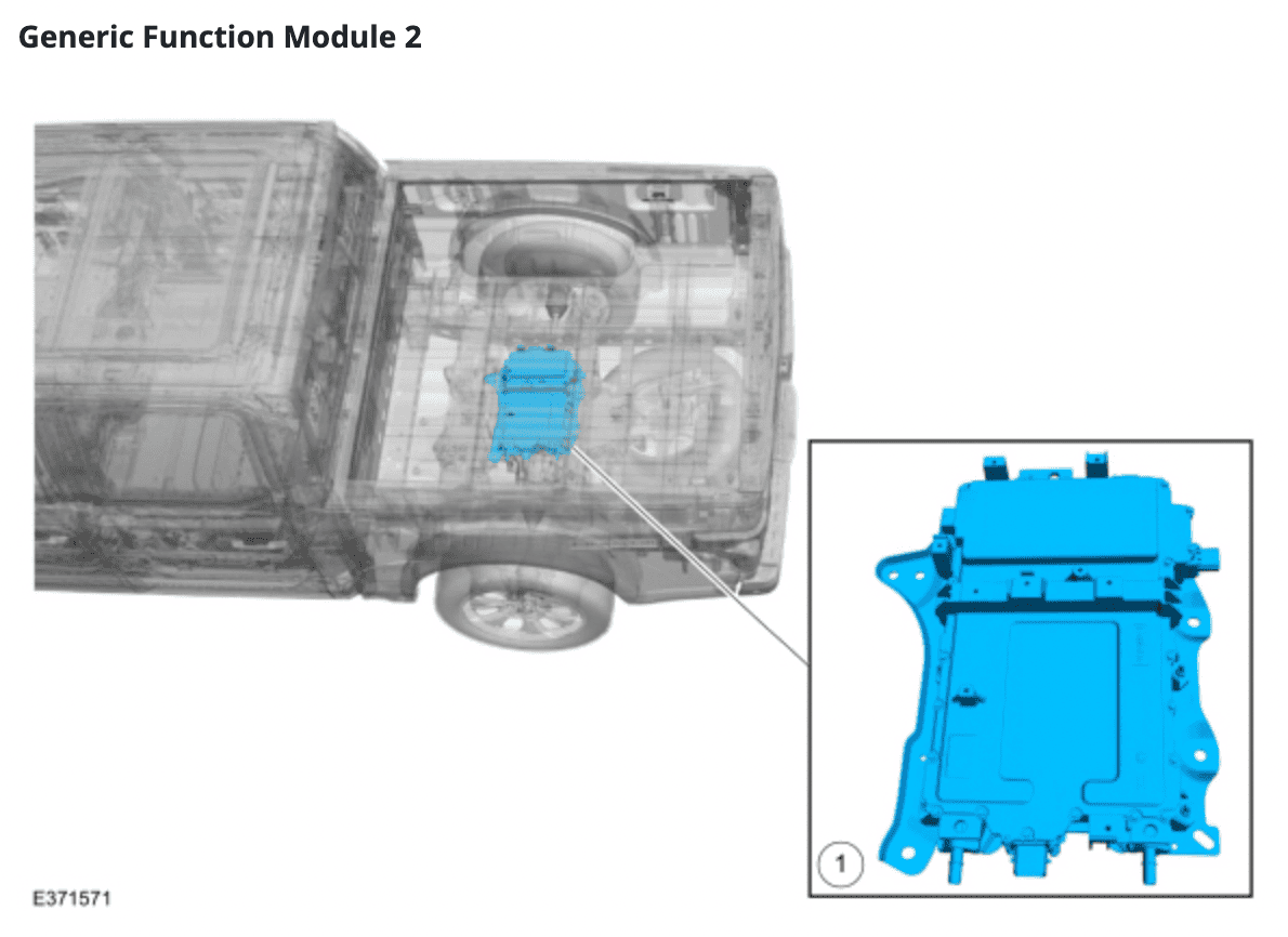 Ford F-150 Lightning 2023 Lariat ER needs a new onboard charger 1707090796008